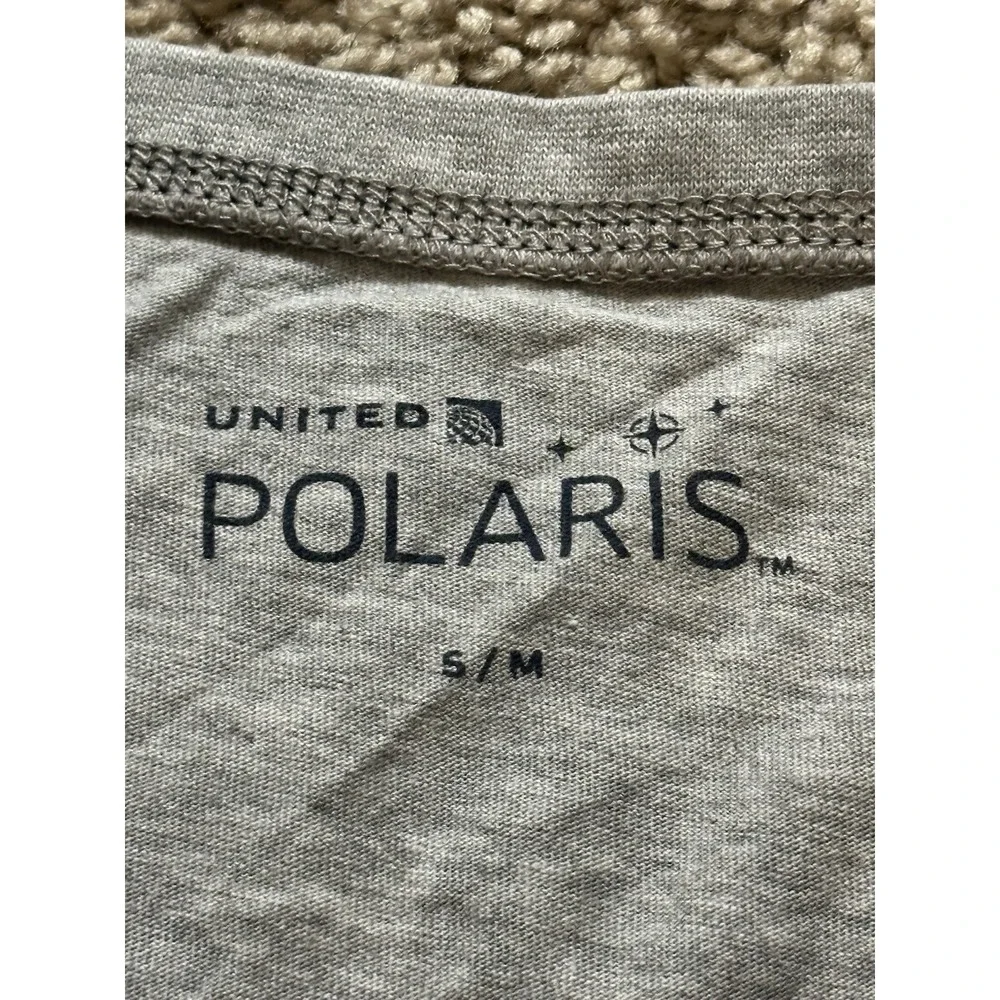 Women's United Airlines‎ Long Sleeve V Neck Shirt - Small/Medium